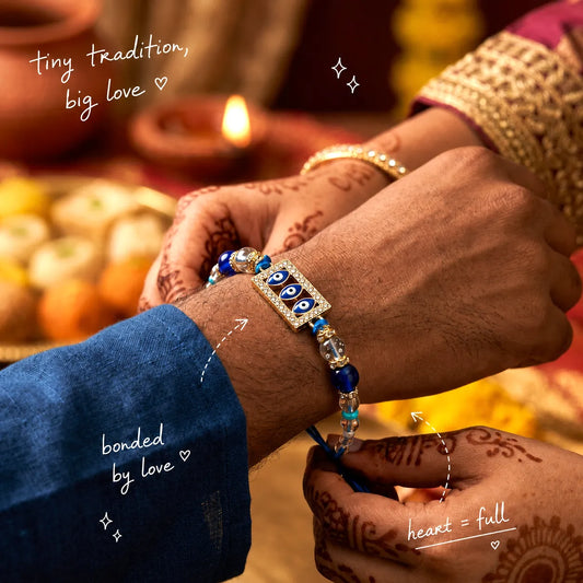 STUTI Tyohaar Rakhi Gift Box | 7 Inclusions