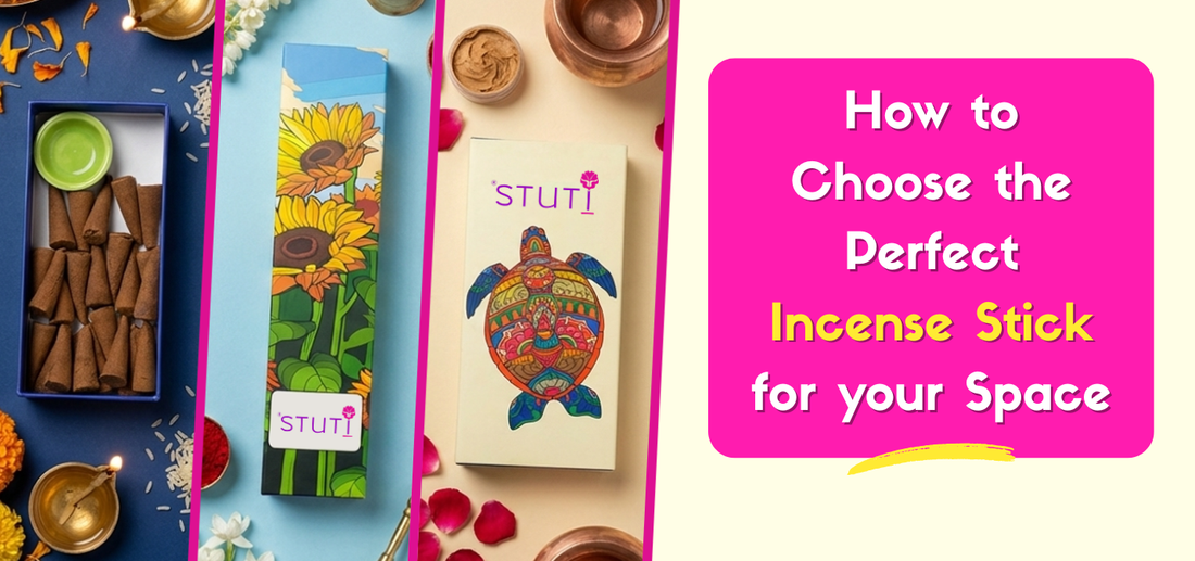How To Choose the Perfect Incense Stick for Your Space