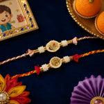 Utsav Dori & Umang Dori | Set of 2 Handmade Rakhi