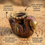 Terracotta Duck Diya Set of 2