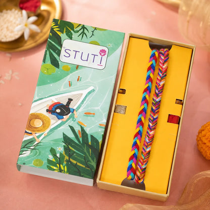 Manan Dori & Sneh Dori | Set of 2 Handmade Rakhi