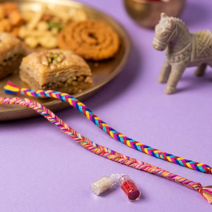 Manan Dori & Sneh Dori | Set of 2 Handmade Rakhi