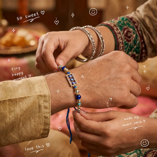 STUTI Bandhan Rakhi Gift Box | 11 Inclusions