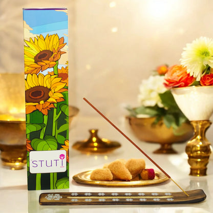 Pure Havan Natural Incense Sticks – 40N + Stand