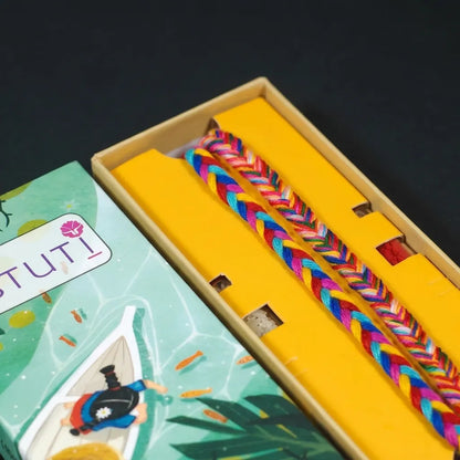 Manan Dori & Sneh Dori | Set of 2 Handmade Rakhi