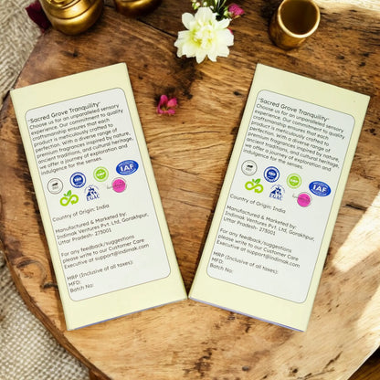 STUTI Natural Dhoop Cones | Keora Jasmine (Pack of 2)