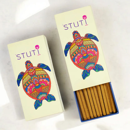 STUTI Natural Bambooless Sticks | Mogra Lavender (Pack of 2)
