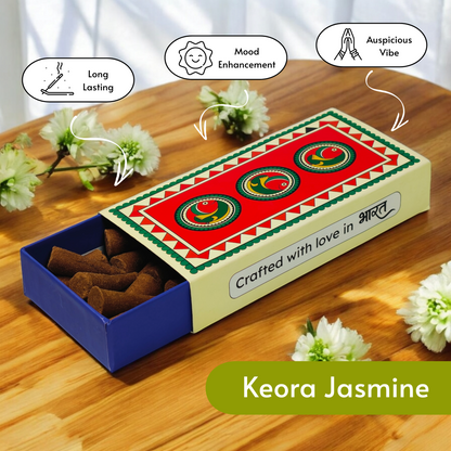 STUTI Premium Bambooless Incense Sticks & Dhoop Cone