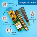 Mogra Jasmine Natural Incense Sticks – 40N + Stand