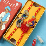 Pankh Dori & Mayur Dori | Set of 2 Handmade Rakhi