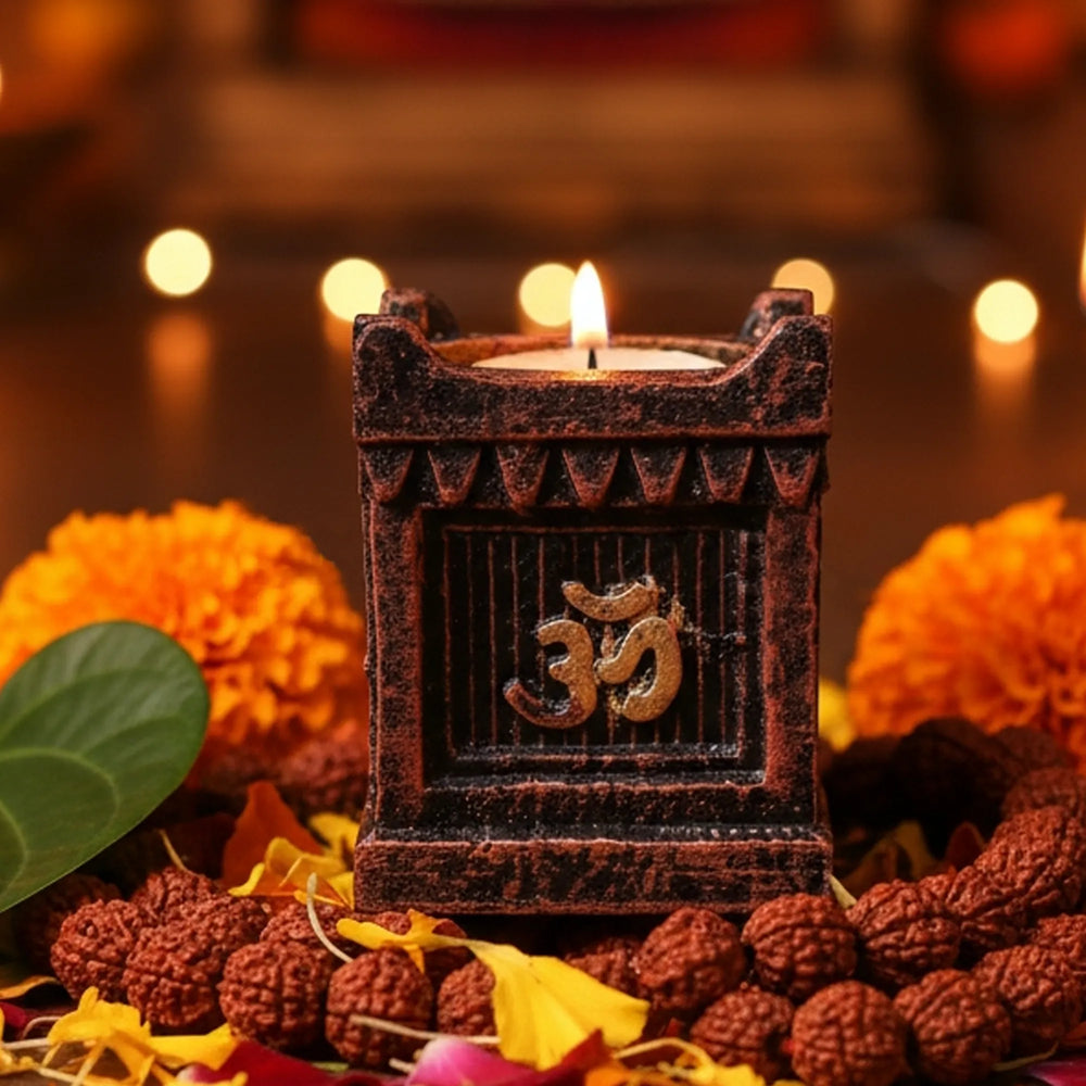 Terracotta Tulsi Arti Diya