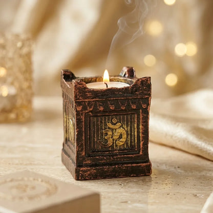 Terracotta Tulsi Arti Diya | Pack of 4